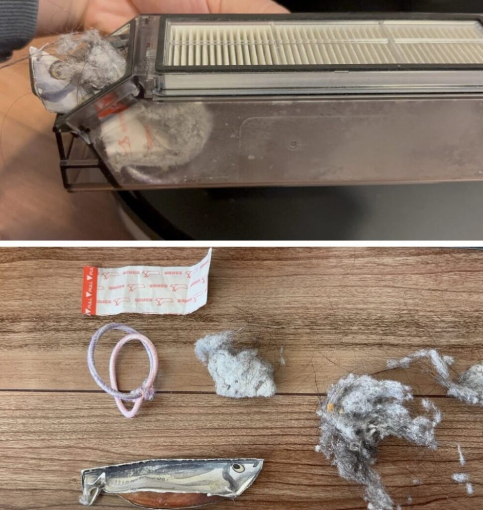 吸引経路の詰まり